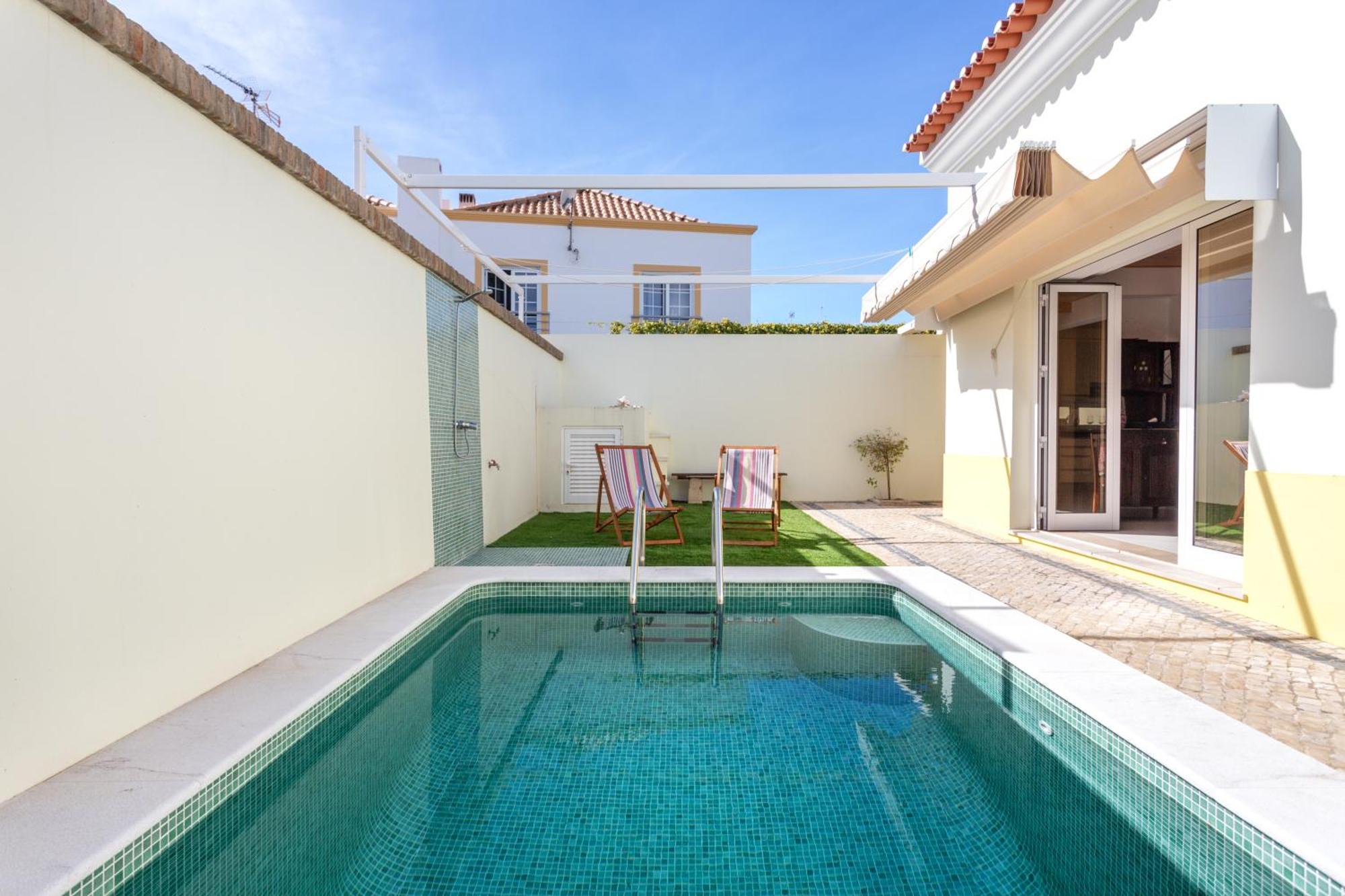As Serenas Casa B Piscina Vila Nova de Cacela Exteriör bild