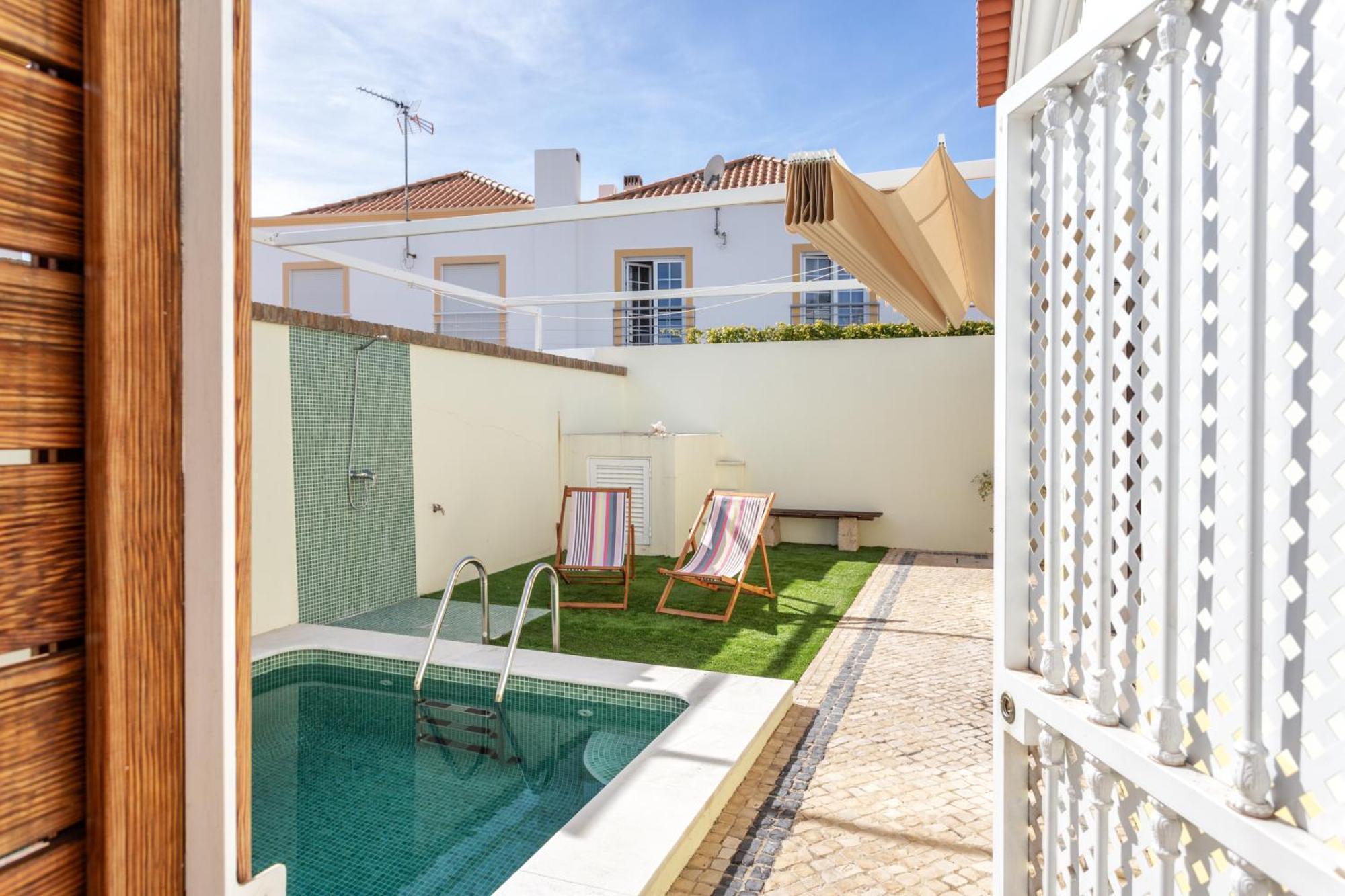 As Serenas Casa B Piscina Vila Nova de Cacela Exteriör bild