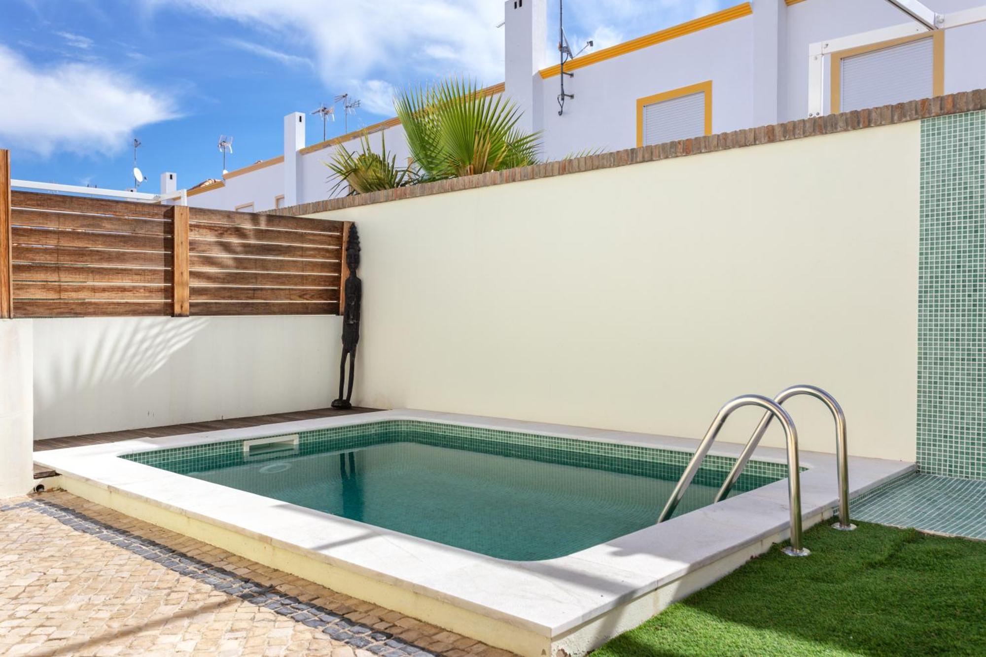 As Serenas Casa B Piscina Vila Nova de Cacela Exteriör bild